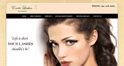 Desktop Screenshot of exoticlashesbycristina.com
